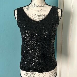 Vintage Sequin Blouse